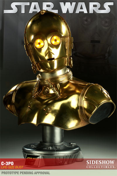 C-3PO Life-Size Bust by Sideshow Collectibles