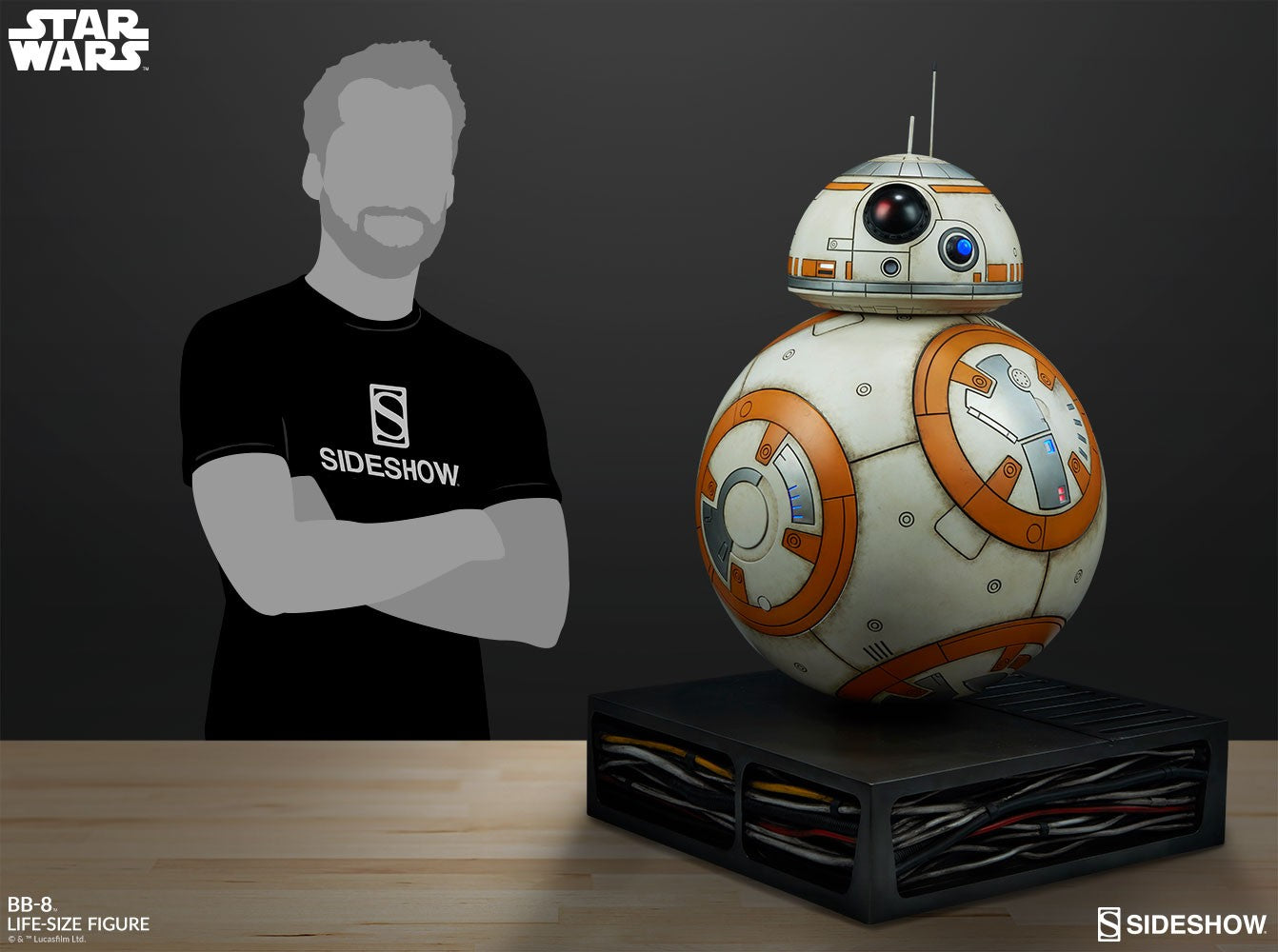 BB-8 Life-Size Figure by Sideshow Collectibles