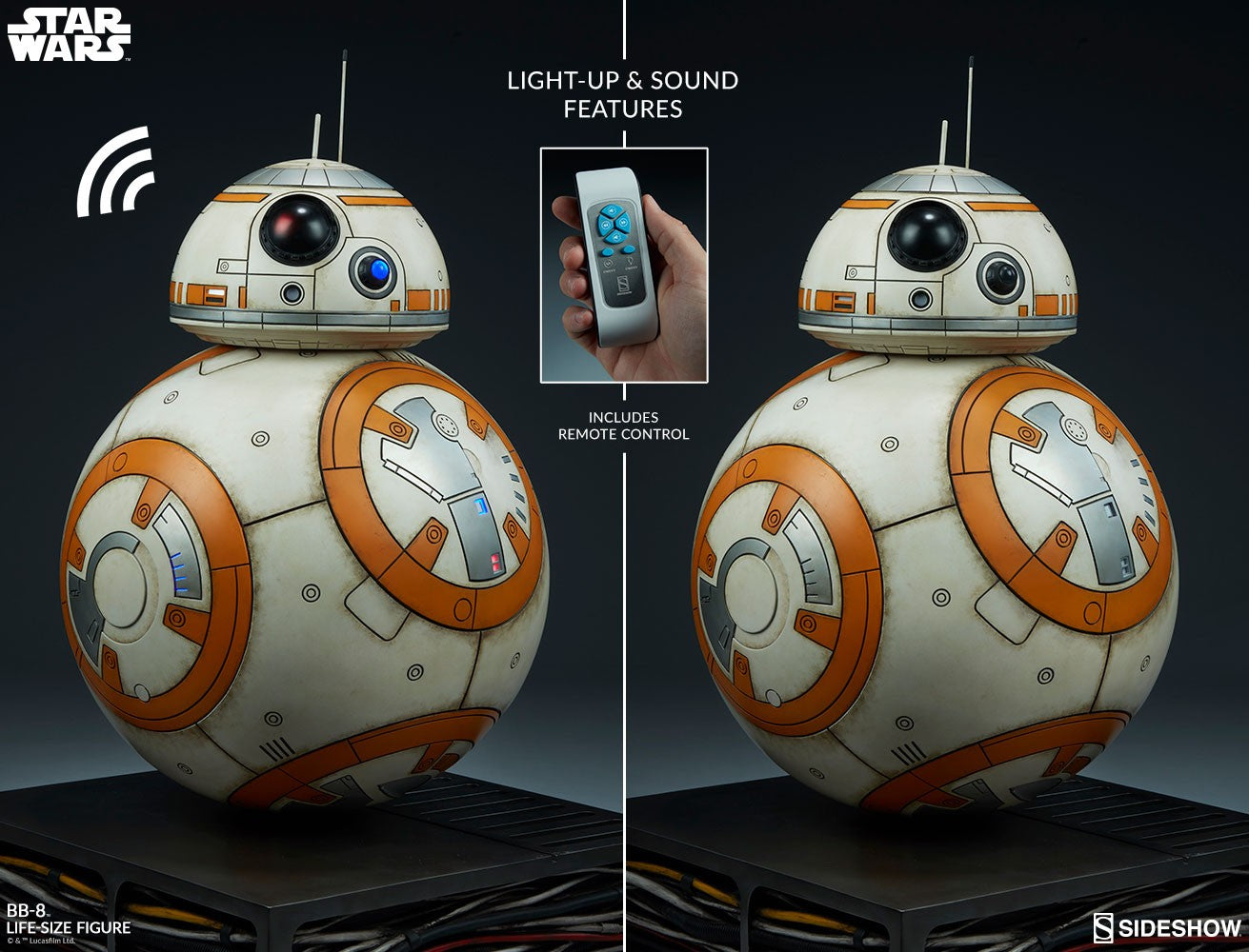 BB-8 Life-Size Figure by Sideshow Collectibles