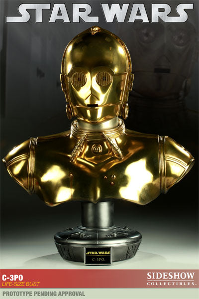 C-3PO Life-Size Bust by Sideshow Collectibles