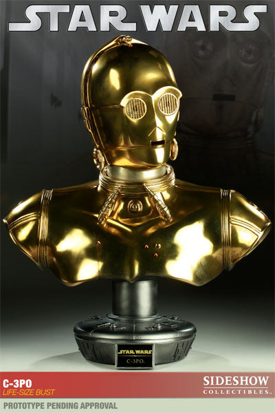 C-3PO Life-Size Bust by Sideshow Collectibles