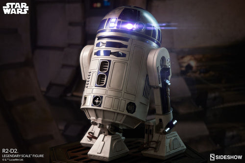 R2-D2 Legendary Scale™ Figure by Sideshow Collectibles (displayed)